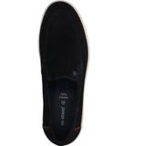 No Stress - Loafers - Donkerblauw - Suède - Platte Zool