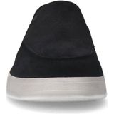 No Stress - Loafers - Zwart - Suède - Platte Zool - Leer Voering