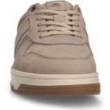 No Stress - Heren - Beige nubuck sneakers