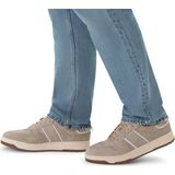 No Stress - Heren - Beige nubuck sneakers