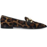 Manfield - Loafer - Panterprint - Suède - Dames