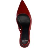 Manfield - Slingback Pumps - Rood - Lak