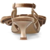 Manfield - Taupe Slingback Pumps - Suède - Leer