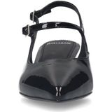 MANFIELD - Slingpumps - Zwart - Leer - Stiletto Hak