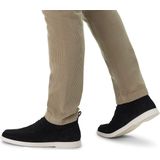 Manfield - Desert Boots - Zwart - Suède