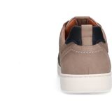 No Stress - Nubuck Sneakers - Beige - Bovenwerk Nubuck - Vetersluiting