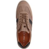 No Stress - Nubuck Sneakers - Beige - Bovenwerk Nubuck - Vetersluiting