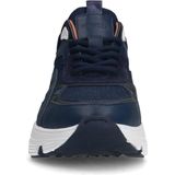 Manfield - Dames - Blauwe denim sneakers
