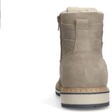 Manfield - Heren - Taupe nubuck veterboots