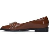 Manfield - Ballerina's - Bruin - Leer