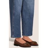 Manfield - Ballerina's - Bruin - Leer