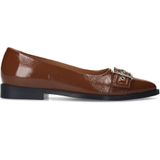 Manfield - Ballerina's - Bruin - Leer