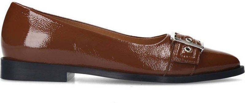 Manfield - Ballerina's - Bruin - Leer