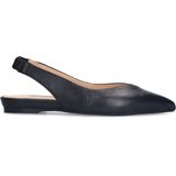 Manfield - Loafers - Zwart - Leer