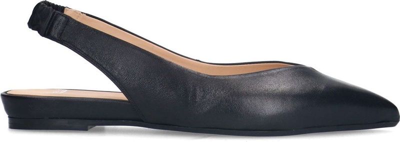 Manfield - Loafers - Zwart - Leer