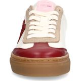 Manfield - Sneakers - Veelkleurig - Leren - Rosékleurige 'Pink Ribbon'
