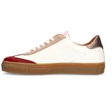 Manfield - Sneakers - Veelkleurig - Leren - Rosékleurige 'Pink Ribbon'