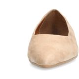 Manfield - Velvet Ballerina's - Beige - Suède