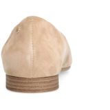 Manfield - Velvet Ballerina's - Beige - Suède