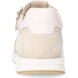 Manfield - Sneakers - Beige - Suède - Met Rits