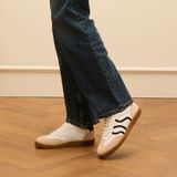 No Stress - Leren Sneakers - Wit - Leer