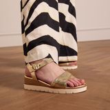 No Stress - Sandalen - Goud - Leer