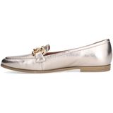 Manfield - Loafers - Geel - Gouden Loafer met Memory Foam Voetbed
