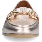 Manfield - Loafers - Geel - Gouden Loafer met Memory Foam Voetbed