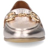 No Stress - Gouden Leren Loafers - Goudkleurig - Memory Foam Voetbed