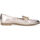 No Stress - Gouden Leren Loafers - Goudkleurig - Memory Foam Voetbed
