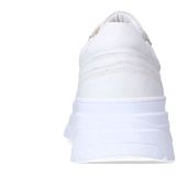 Manfield - Chunky Sneakers - Wit - Leer