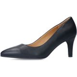 Manfield - Pumps - Zwart - Leer
