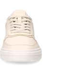 Manfield - Sneakers - Beige - Leer