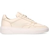 Manfield - Sneakers - Beige - Leer