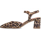 No Stress - Pumps - Beige - Suède - Blokhak