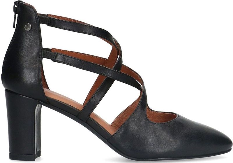 No Stress - Pumps - Zwart - Leer