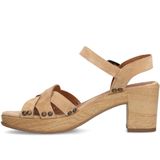 Manfield - Sandalen - Beige - Suède