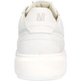 Manfield - Heren - Witte nubuck sneakers