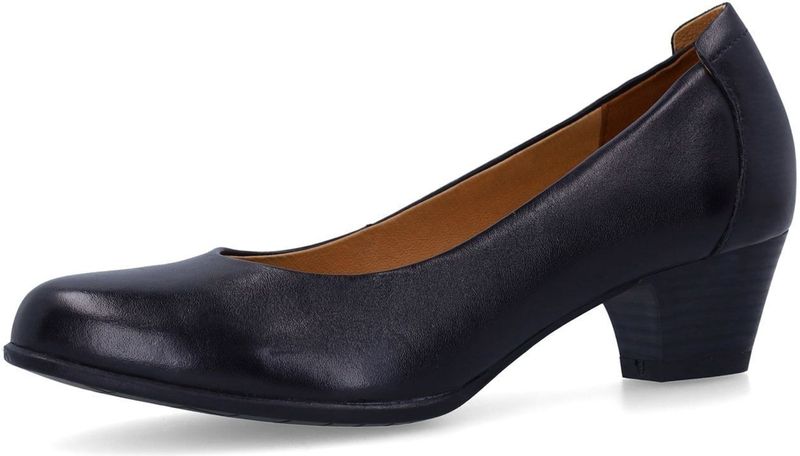 No Stress - Pumps - Zwart - Leer