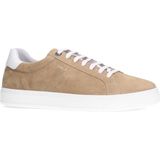 Van Lier - Heren Sneakers - Beige - Suède