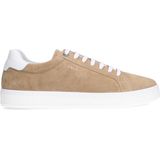 Van Lier - Heren Sneakers - Beige - Suède