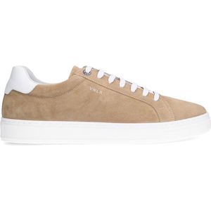 Van Lier - Heren Sneakers - Beige - Suède