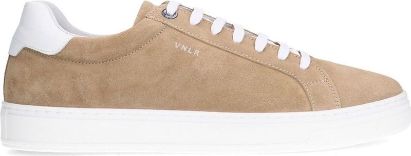 Van Lier - Heren Sneakers - Beige - Suède