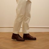 Manfield - Veterboots - Bruin - Leer