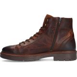 Manfield - Veterboots - Bruin - Leer