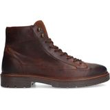 Manfield - Veterboots - Bruin - Leer