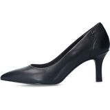 No Stress - Dames - Zwarte Leren Klassieke Pumps - Leren - Memory Foam Voetbed