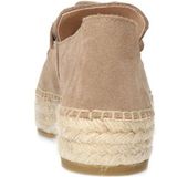 Manfield - Espadrilles - Taupe - Leer
