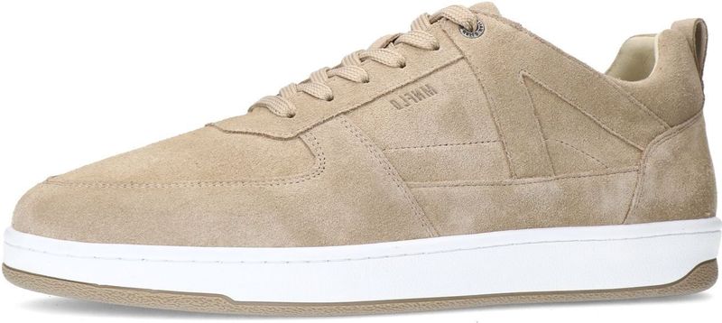 Manfield - Sneakers - Beige - Suède