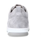 Manfield - Sneakers - Grijs - Suède - Witte Zool 3 cm